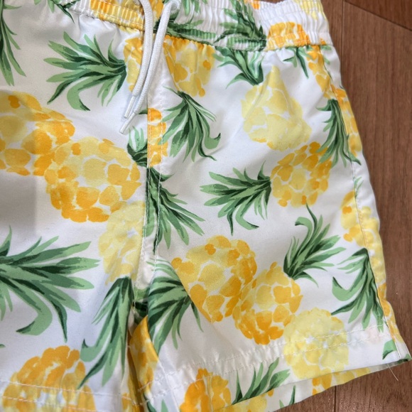 Janie and Jack Yellow and Green Athletic Shorts - Picture 4 of 8